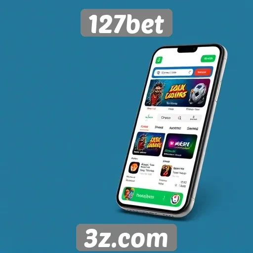 Experiência do usuário na navegação do 127bet